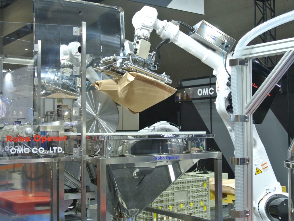 ロボットを利用した自動化生産システム例